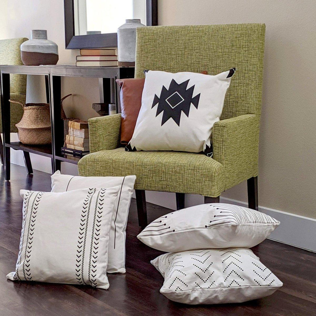 18" Square Amber & Farm Decorative Pillow and/or Cases Set — Select Your Design