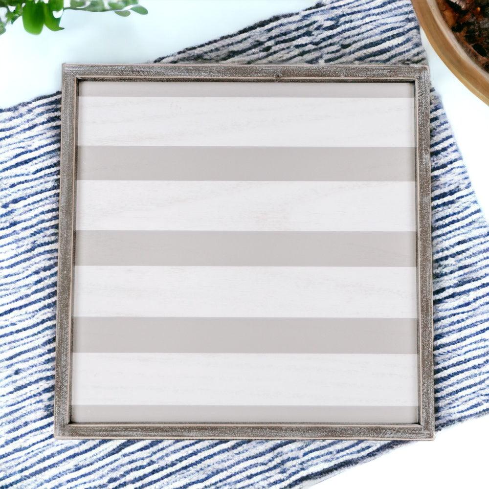 15" Square Wooden Everything Tray