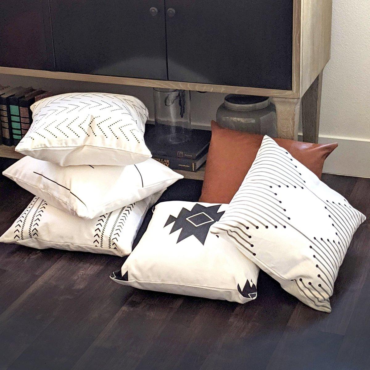 18" Square Amber & Farm Decorative Pillow and/or Cases Set — Select Your Design