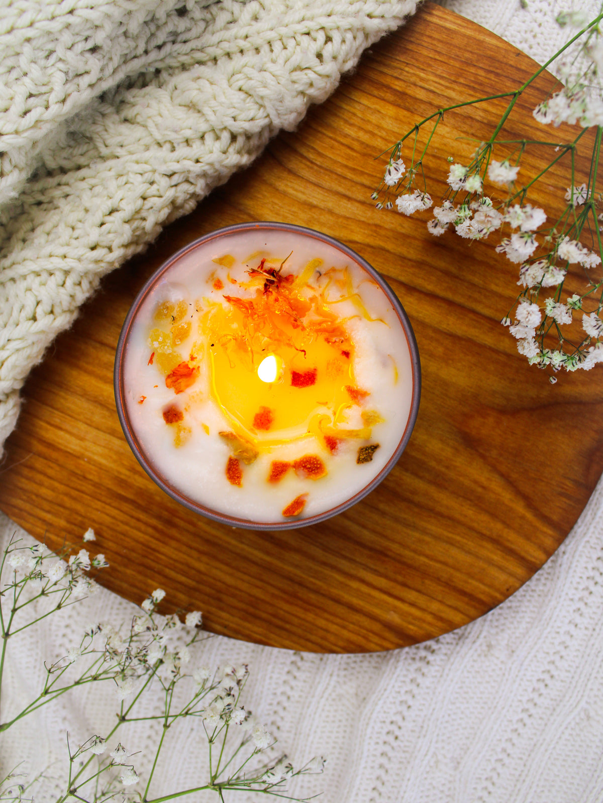 ZESTY! Orange Ginger Candle — Select Your Size