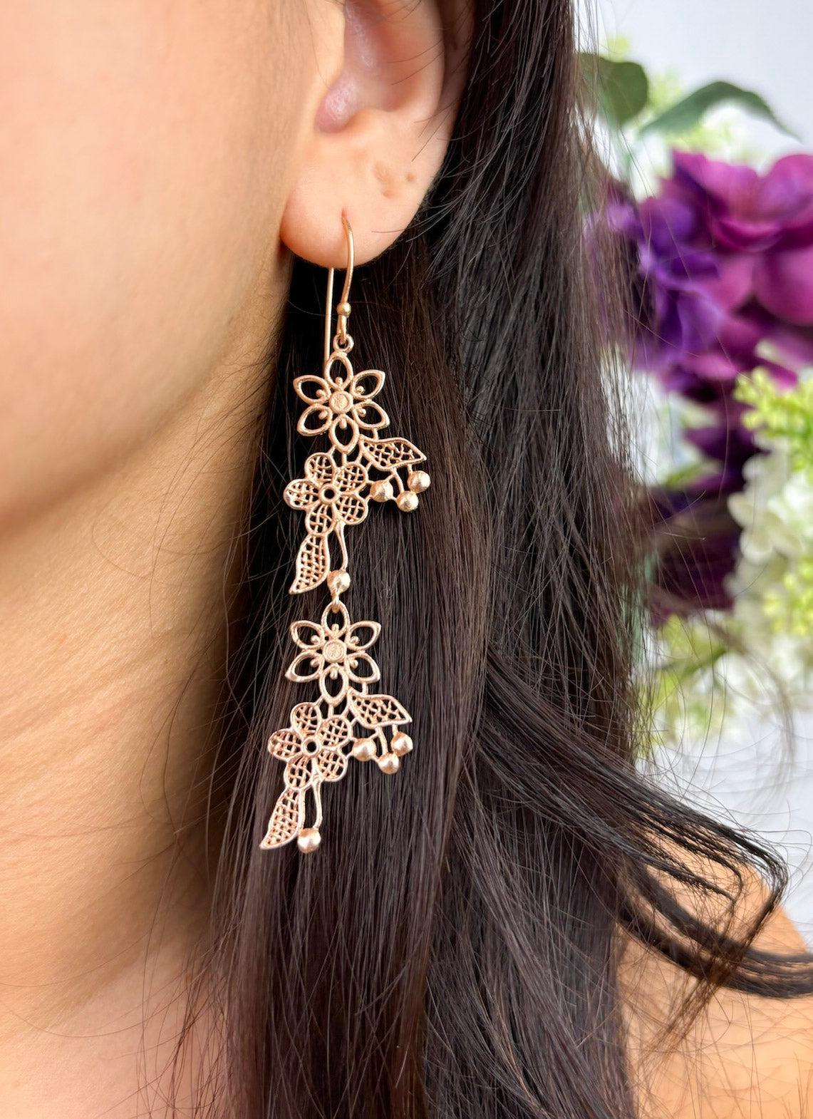 Garden Whispers Earrings — Select Your Color