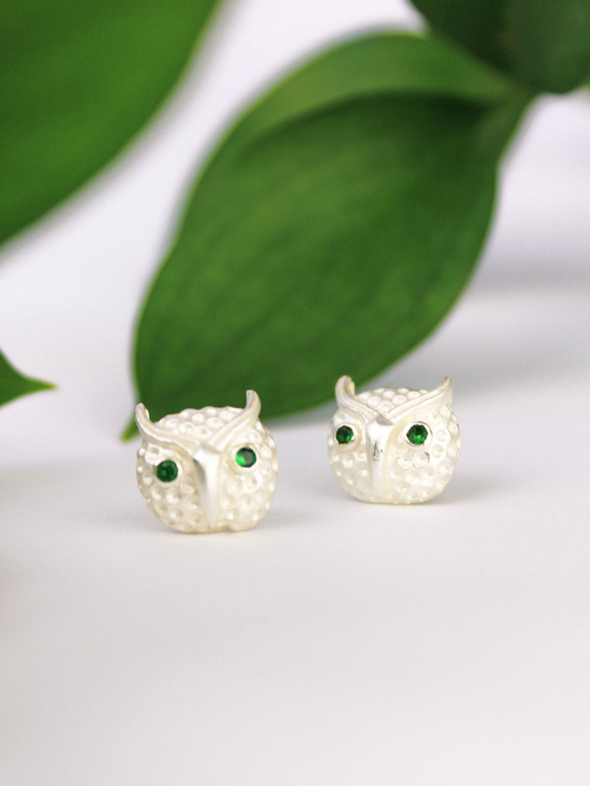 Azia Owl Stud Earrings — Select Your Color
