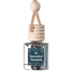 Sweater Season Scented Hanging Refillable Car Freshener Diffuser