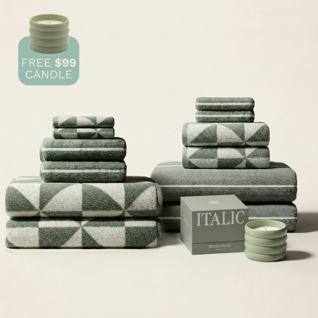 Deia Australian Cotton Towels — Select Your Color & Size