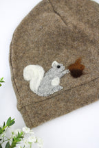 Squirrel Cashmere Hat - Baby — Select Your Color