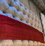 Claret Knit Sweater Throw Blanket — Select Your Color & Size