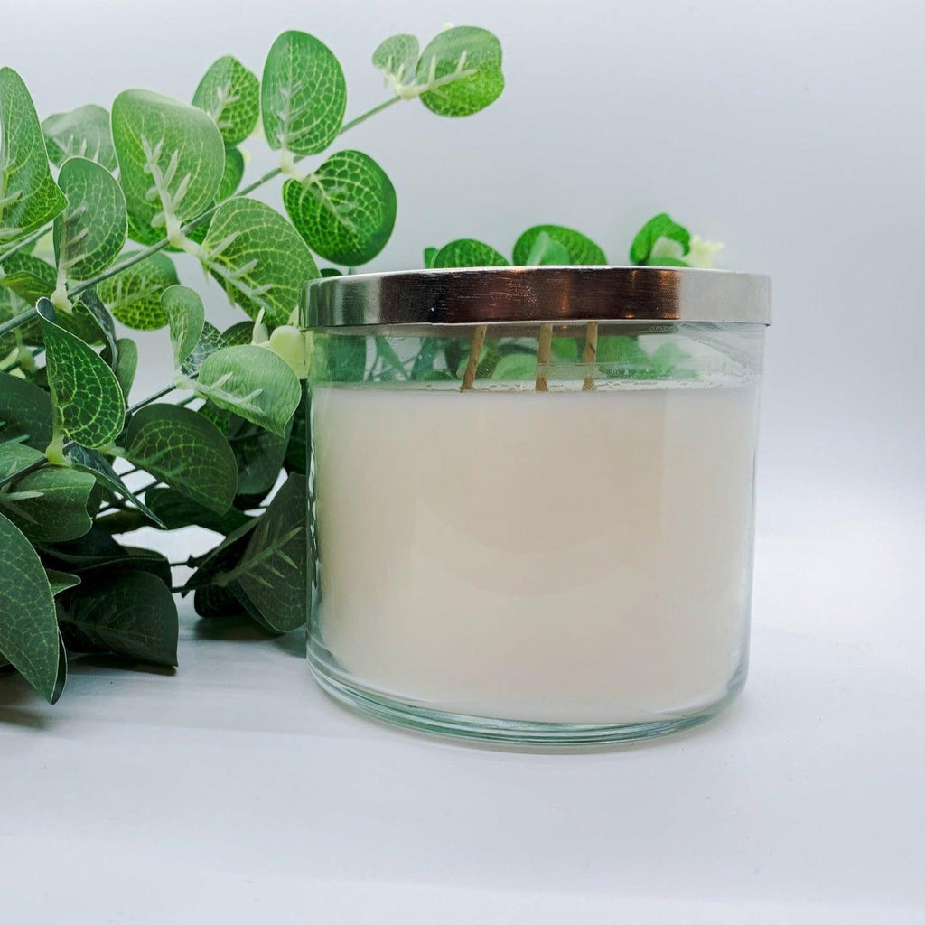 Simplistic Large 3-Wick No Label Candle  — Select Your Scent
