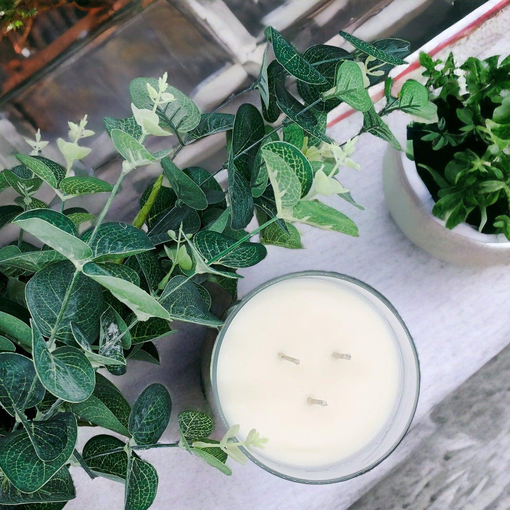 Simplistic Large 3-Wick No Label Candle  — Select Your Scent