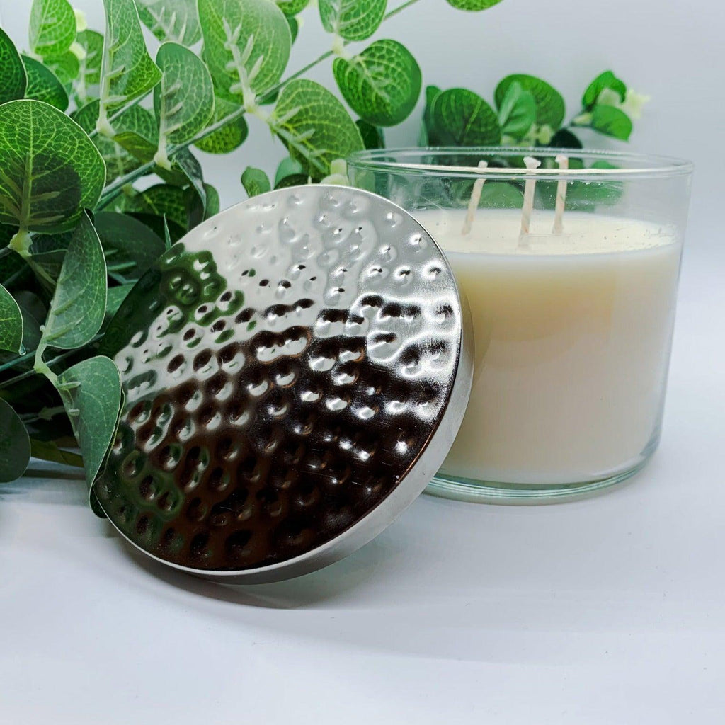 Simplistic Large 3-Wick No Label Candle  — Select Your Scent