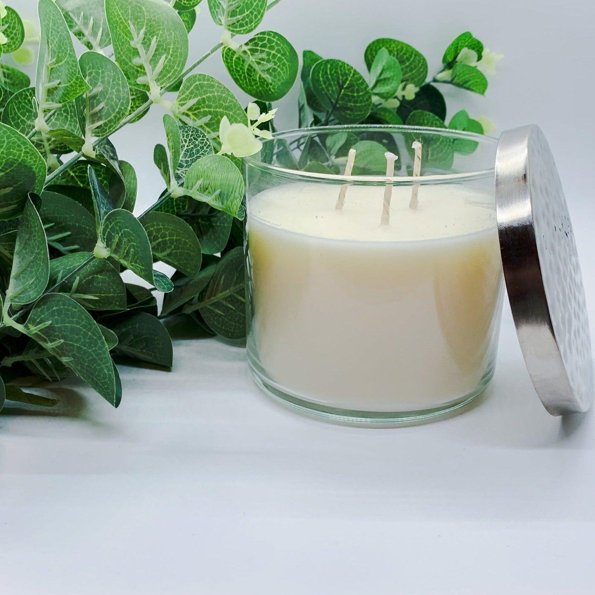 Simplistic Large 3-Wick No Label Candle  — Select Your Scent