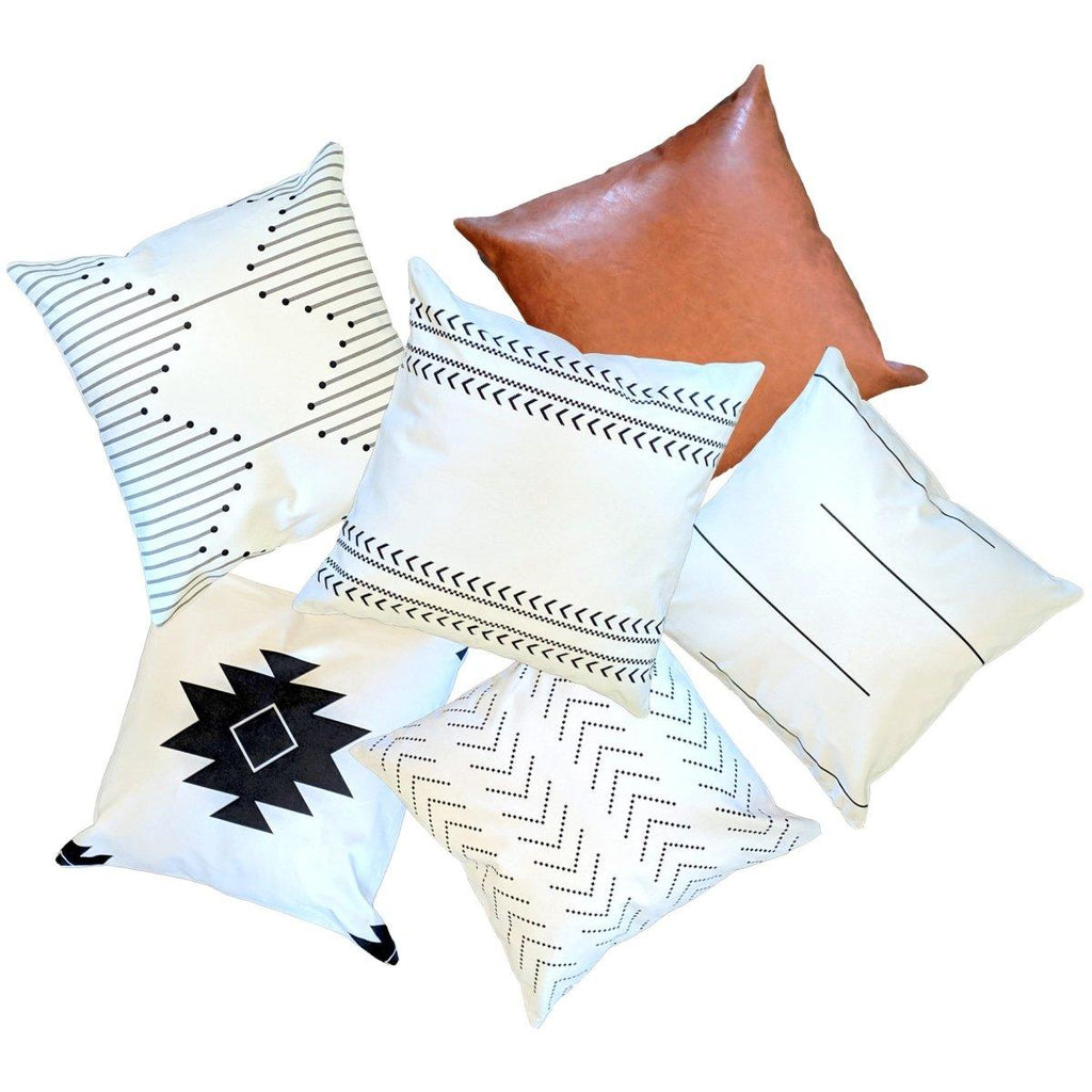 18" Square Amber & Farm Decorative Pillow and/or Cases Set — Select Your Design