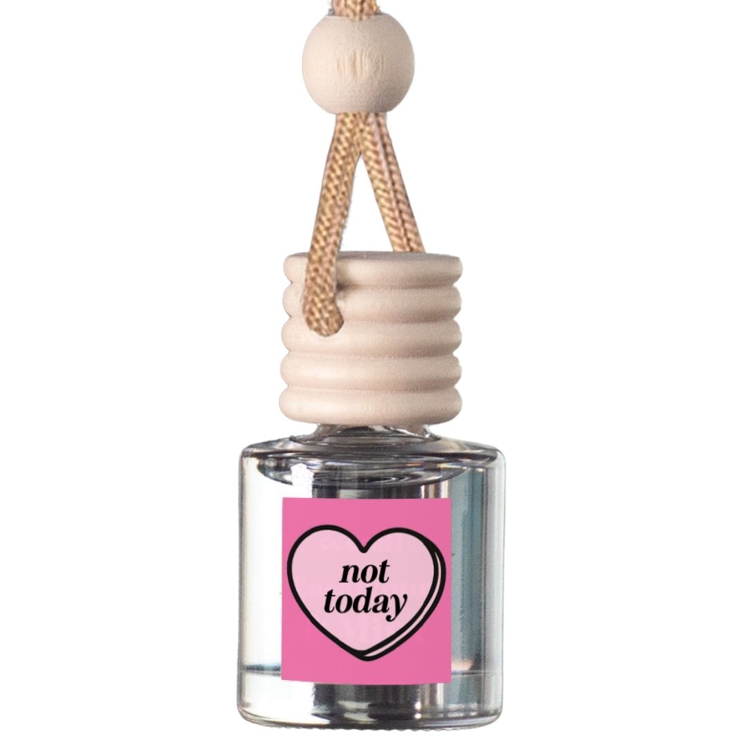 Candy Hearts Scented Hanging Refillable Car Freshener Diffuser - Valentine’s Day Collection