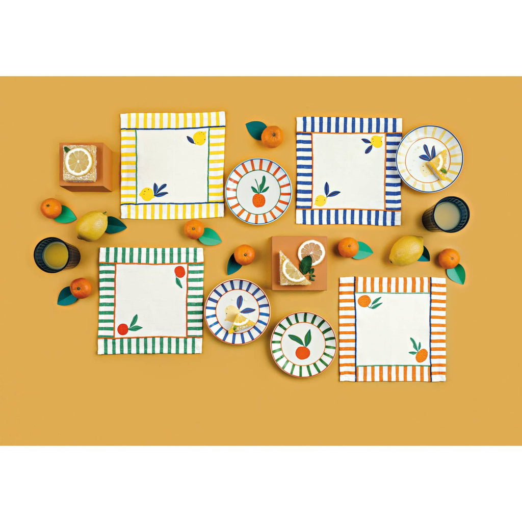 Citrus Burst Mini Plates — Choose Your Color