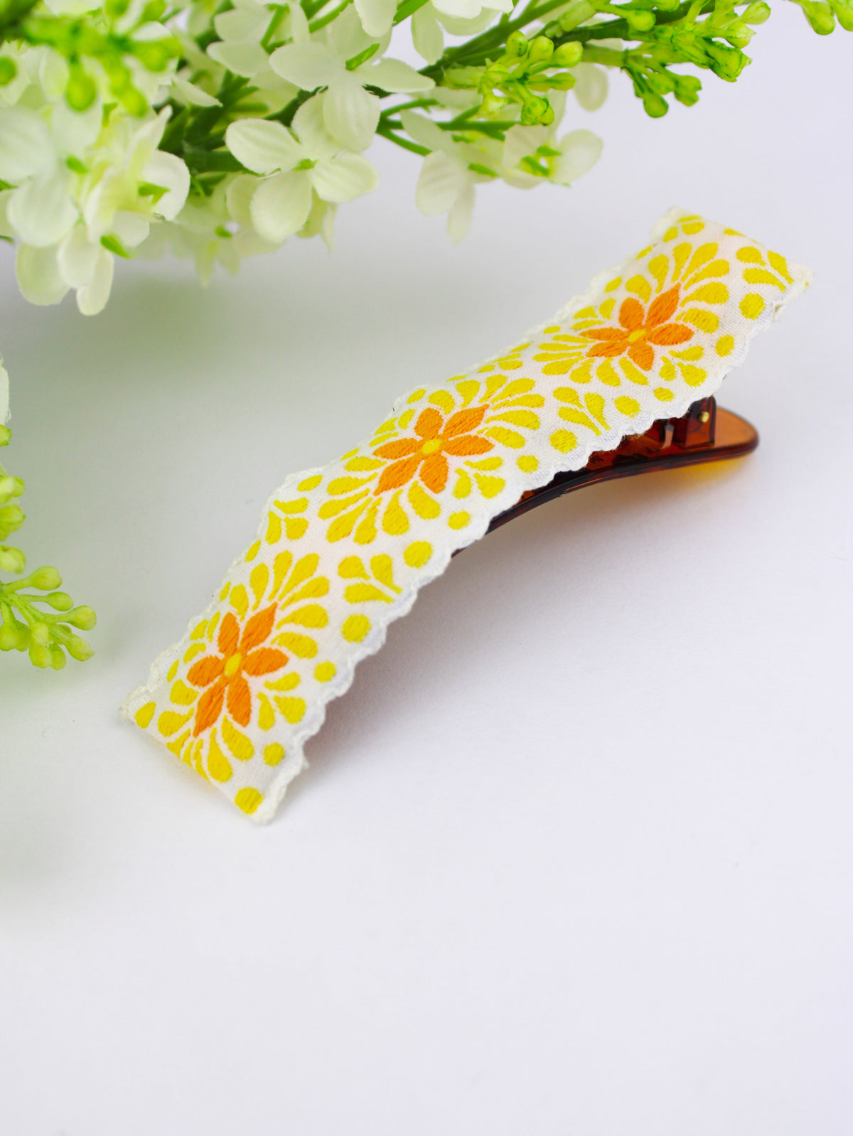 Summer Delight Vintage Ribbon Hair Clip