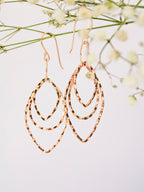 Finn Leaf Drop Earrings — Select Your Color