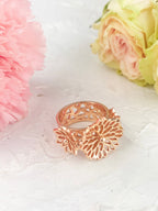 Big Bouquet Filigree Ring — Select Your Color & Size