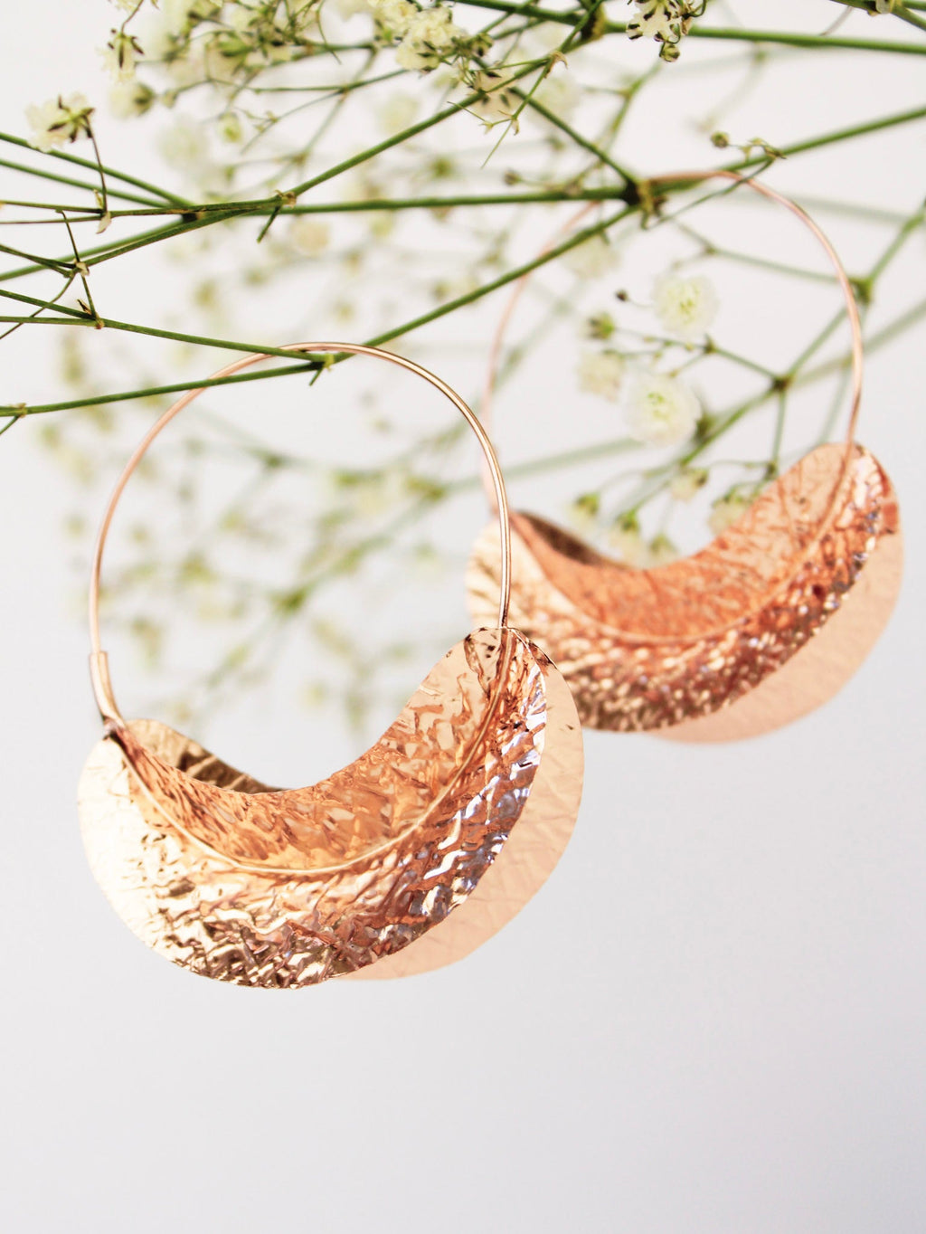 Astrid Statement Hoops — Select Your Color