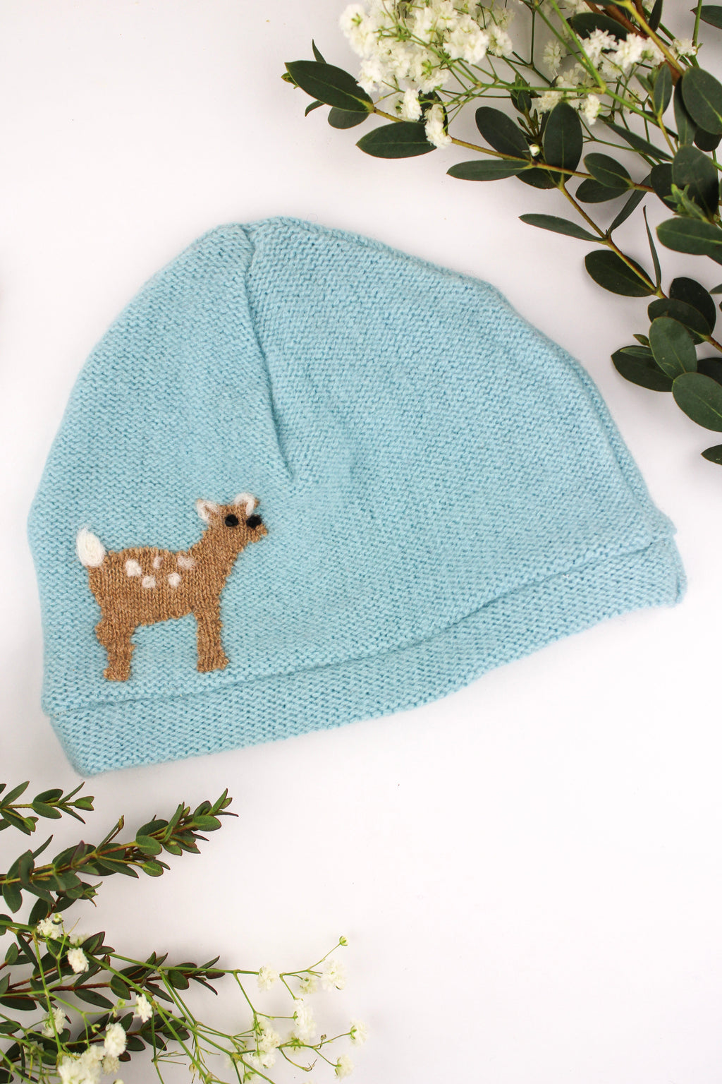 Fawn Cashmere Hat - Baby — Select Your Color