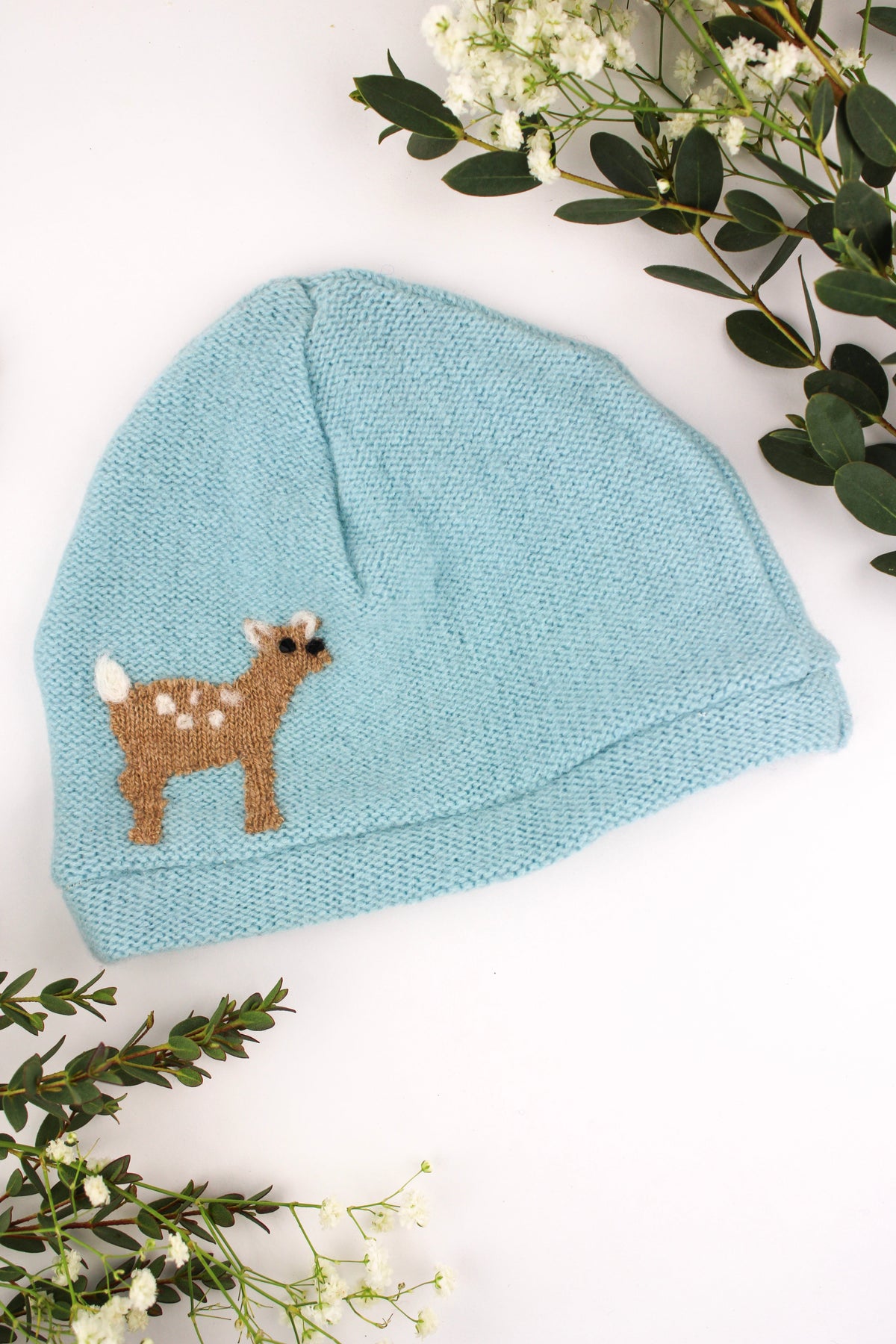 Fawn Cashmere Hat - Baby — Select Your Color