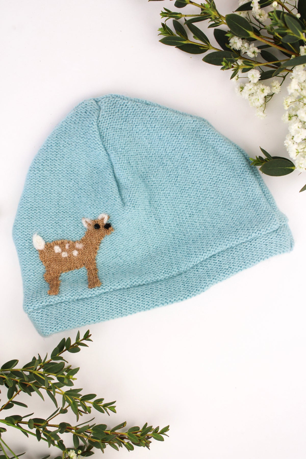 Fawn Cashmere Hat - Baby — Select Your Color
