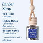 Barber Shop Scented Hanging Refillable Car Freshener Diffuser