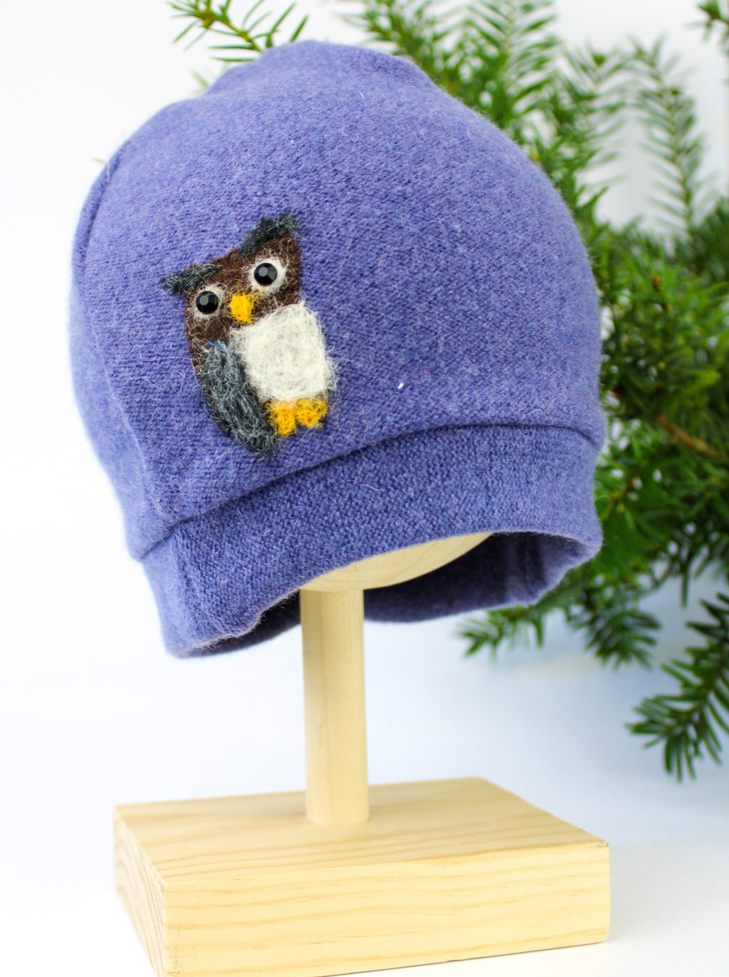 Owl Cashmere Hat - Toddler — Select Your Color