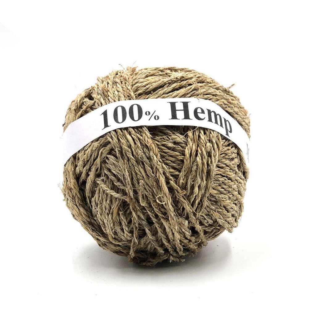 3-ply Hemp Yarn 100% organic — Choose Your Color