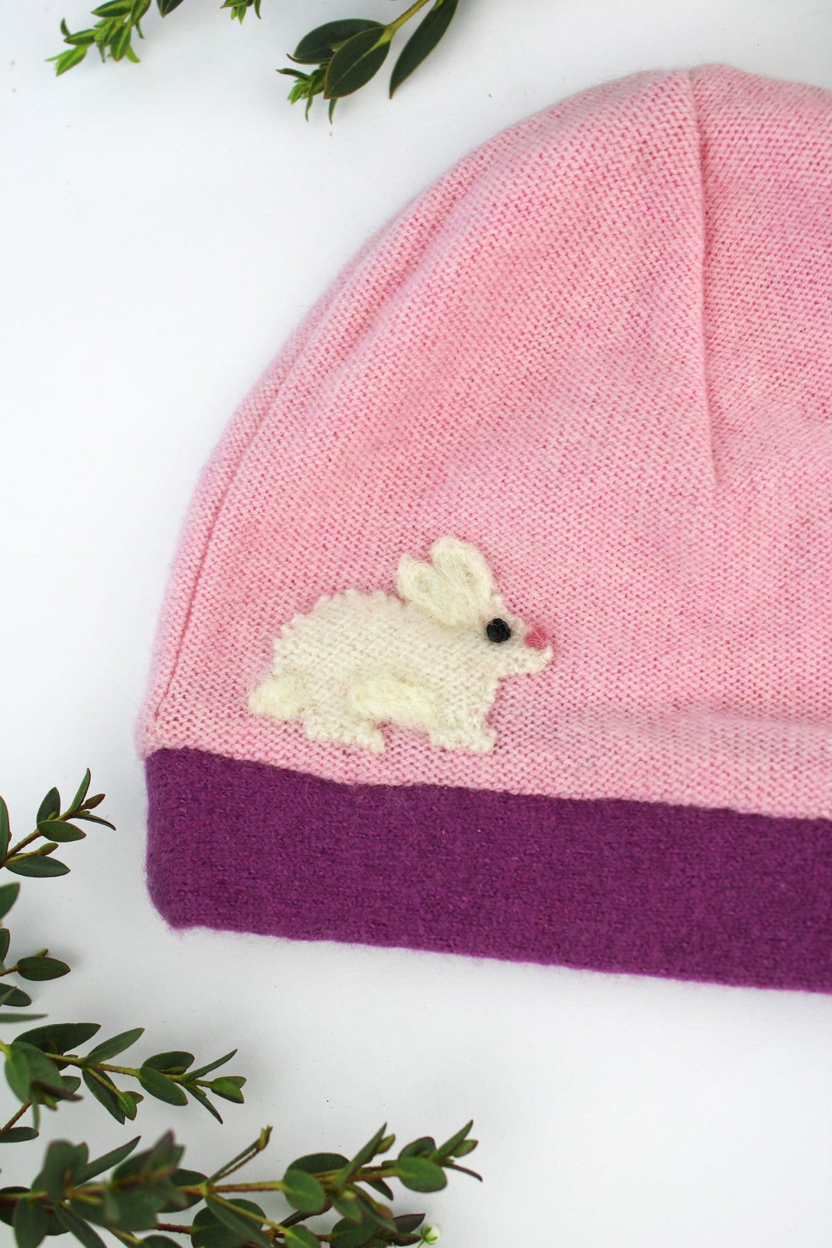 Bunny Cashmere Hat - Baby — Select Your Color