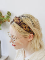 Groovy Tuesday Embroidered Headband