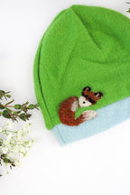 Sleeping Fox Cashmere Hat - Baby — Select Your Color
