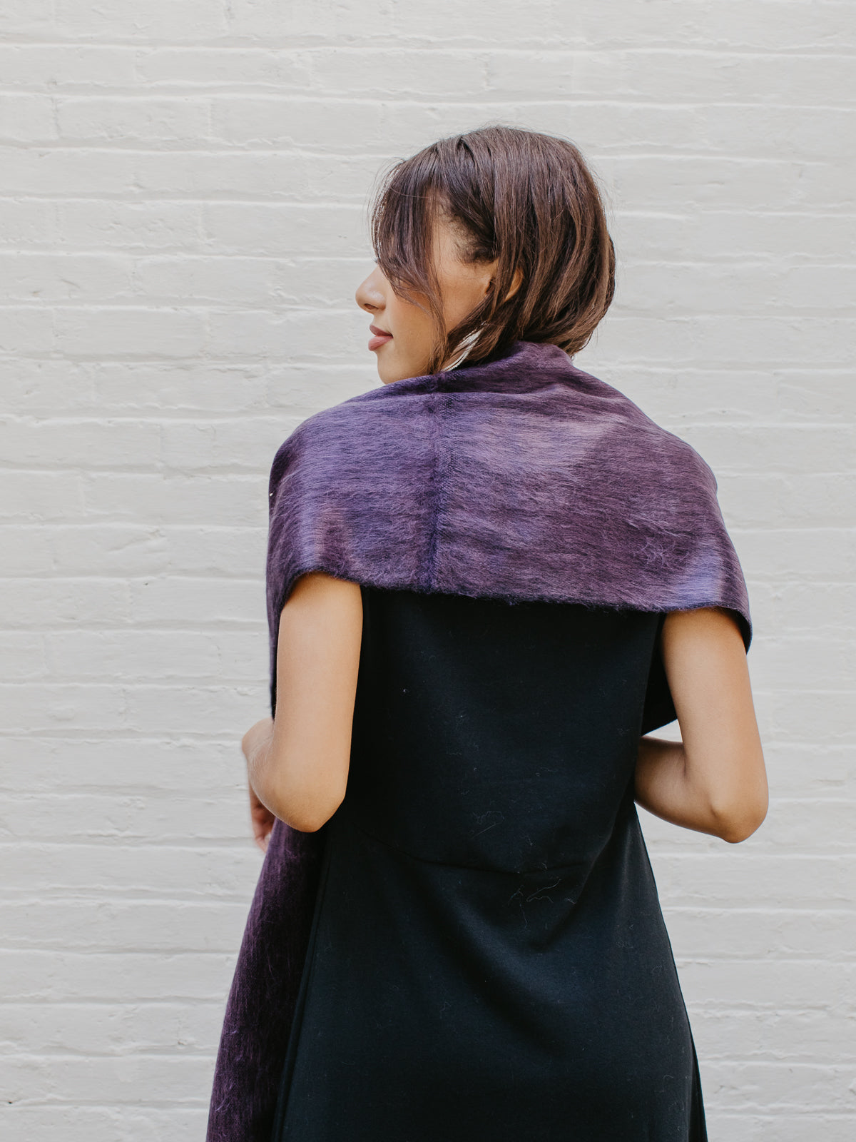 Brushed Alpaca Solid Scarf — Select Your Color
