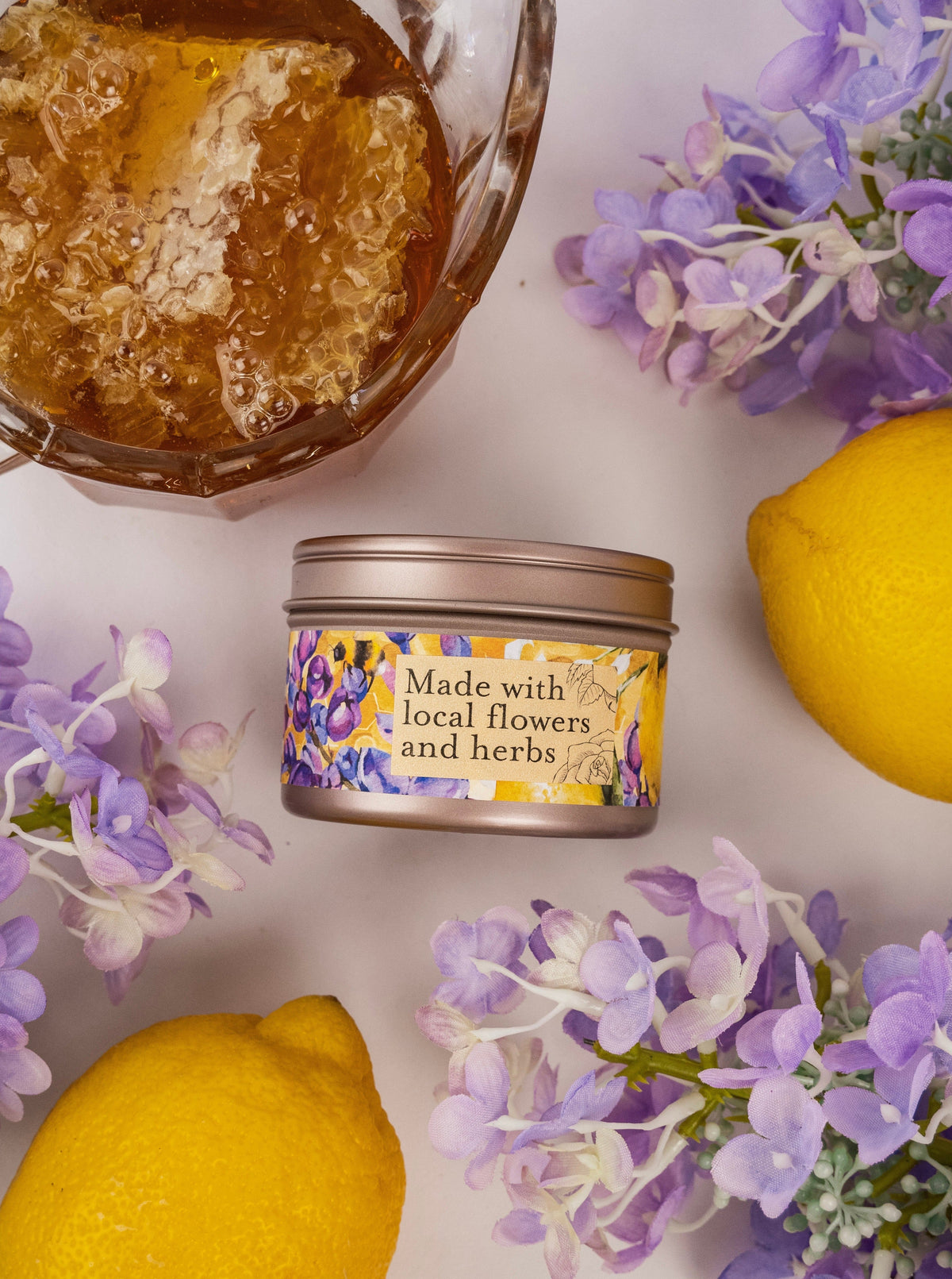 NECTAR Lilac Lemon Honey Candle — Select Your Size