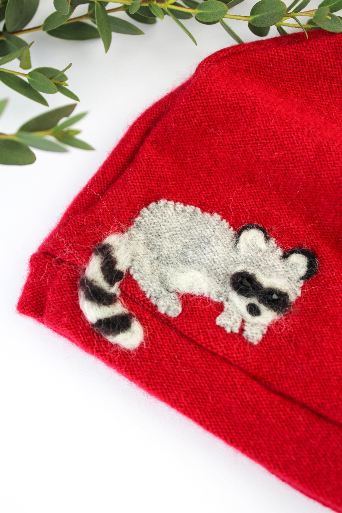 Raccoon Cashmere Hat - Baby — Select Your Color