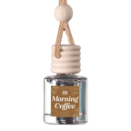 Morning Coffee Scented Hanging Refillable Car Freshener Diffuser