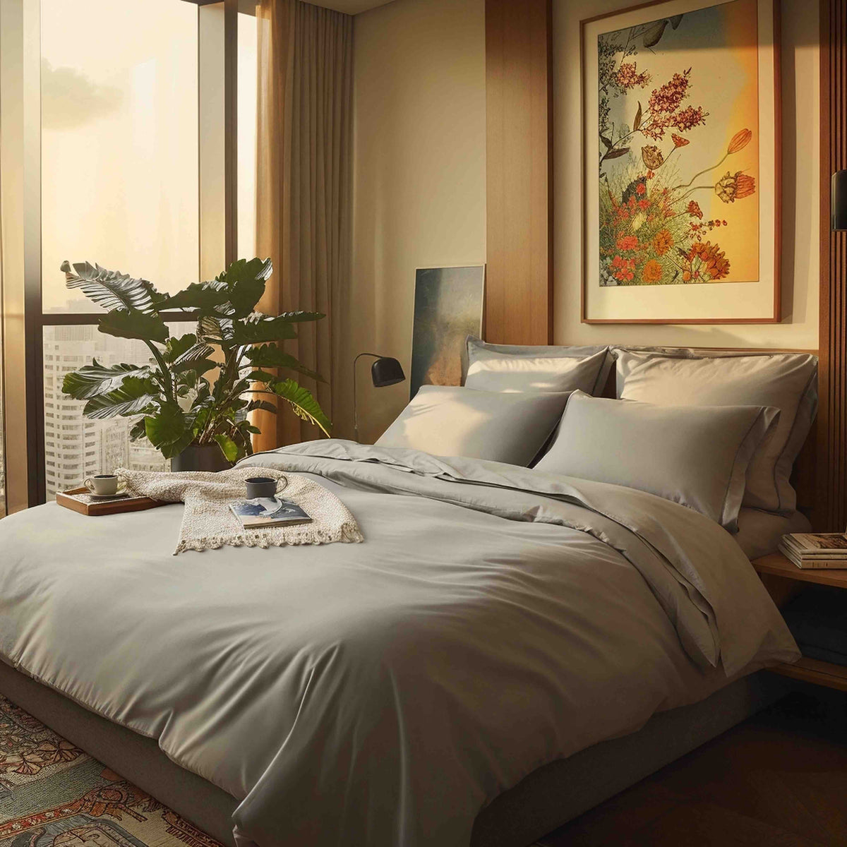 Luxe Australian Sateen Duvet Cover — Select Your Color & Size