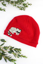 Raccoon Cashmere Hat - Baby — Select Your Color
