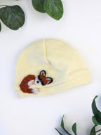 Sleeping Fox Cashmere Hat - Newborn — Select Your Color