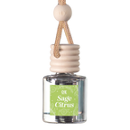 Sage Citrus Scented Hanging Refillable Car Freshener Diffuser