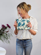Bird Silhouette Wristlet Purse — Select Your Size
