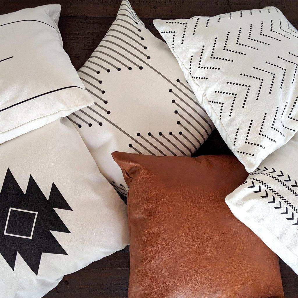 18" Square Amber & Farm Decorative Pillow and/or Cases Set — Select Your Design