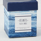 Mediterranean Blue Ocean Scent Gift Boxed Candles — Select Your Design