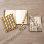 Handmade Mini Blinged Out Notebook & Matching Blinged Out Pen — Select Your Color Set