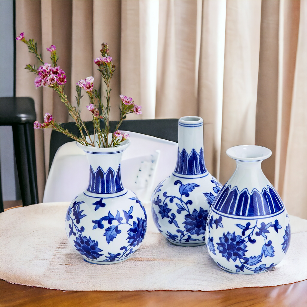 Chinoiserie Mediterranean Canton Vase — Select Your Style