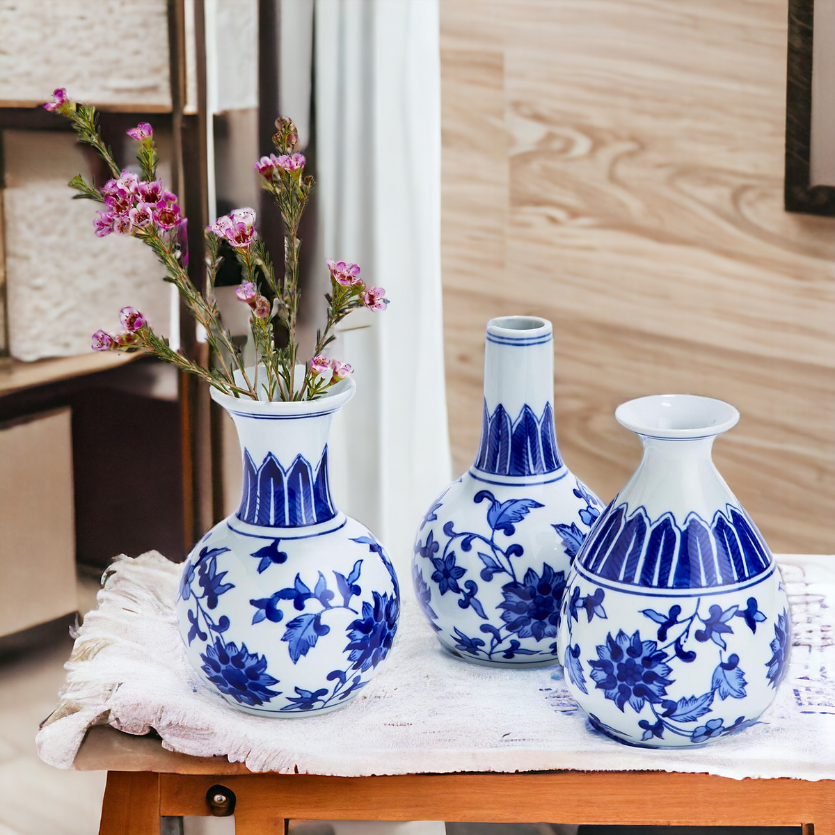 Chinoiserie Mediterranean Canton Vase — Select Your Style