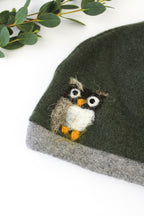 Owl Cashmere Hat - Baby — Select Your Color
