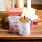 Vintage Floral Gift Boxed Candle