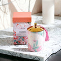 Vintage Floral Gift Boxed Candle