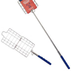 Grilling Basket on a Stick (extendable) for Cooking Over an Open Fire
