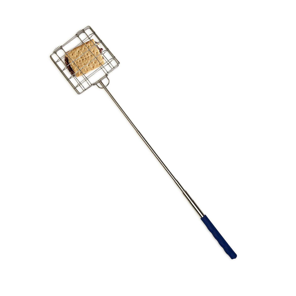 Grilling Basket on a Stick (extendable) for Cooking Over an Open Fire