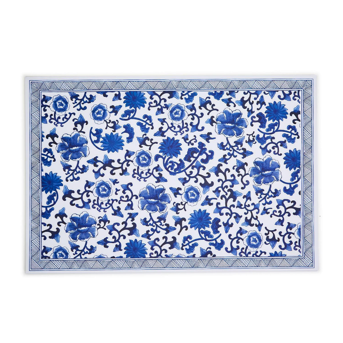 Chinoiserie Heavy Paper Placemats with Soy-Based Ink - 40 tear off mats per pad